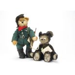 Hermann Centennial large Theodore and Teddy’s Bear set, 113 of 1000, representation of Berryman’s