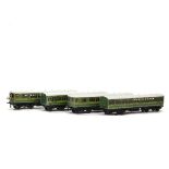 An ACE Trains O Gauge 3-rail C1E/s 3-Coach Electric Multiple Unit Set and Additional Coach, in SR