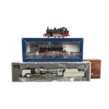 Liliput HO Gauge DB Steam Locomotives, L131173 DB black BR71 2-4-2T 71 003, 9102 DB black BR91 2-6-