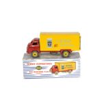 A Dinky Supertoys 923 Big Bedford 'Heinz' Van, red cab and chassis, yellow back and grooved hubs, '