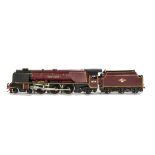 A Kitbuilt OO Gauge LMS Stanier Princess Coronation Class 'Duchess of Hamilton' 4-6-2 Locomotive and