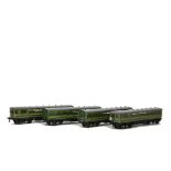 An ACE Trains O Gauge 3-rail C1E/s 3-Coach Electric Multiple Unit Set and Additional Coach, in SR