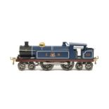 An ACE Trains O Gauge 3-rail C/1 '4-4-4' Tank Locomotive, in lined Caledonian Railway blue as no 4-