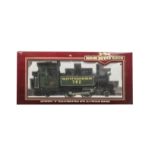 A Bachmann G-Scale Lynton & Barnstaple 2-4-2T Locomotive 'Lyn', in Southern Railway green as no 762,