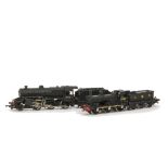 Kitbuilt OO Gauge Ex-MR Kirtley 0-6-0 and LMS Hughes Crab 2-6-0 Locomotives and Tenders, both