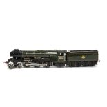 An ACE Trains O Gauge 2/3-rail E6 Gresley Class A3 4-6-2 Locomotive and Tender, in lined BR green as