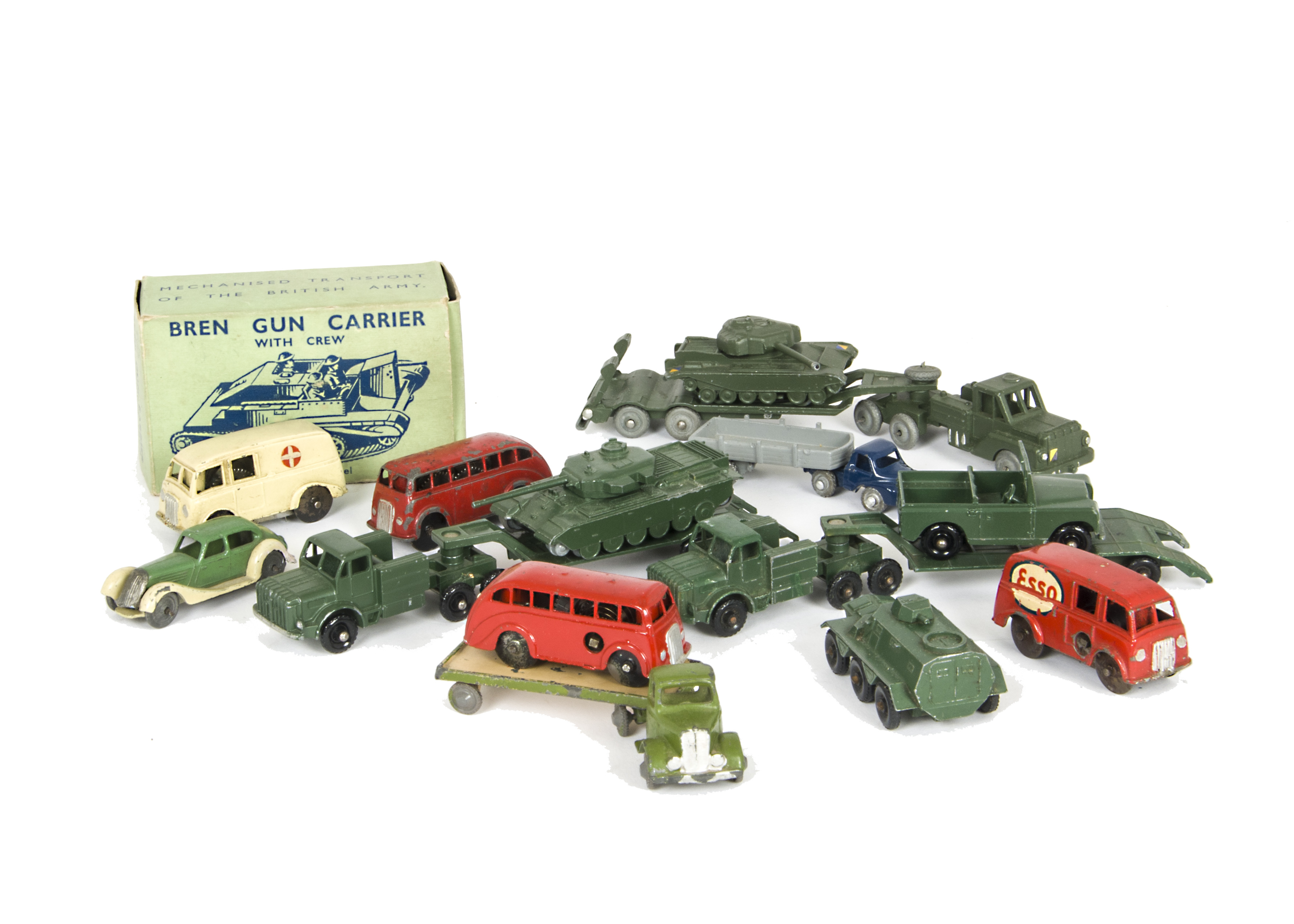 Various British Diecast, including Britains No.1876 Bren Gun Carrier with crew, in original box,