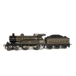 An ACE Trains O Gauge 3-rail E3 'Celebration Class' Locomotive and Tender, in lined LB&SCR brown