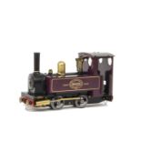 A Mamod O Gauge Live Steam Golden Jubilee Edition 0-4-0 Tank Locomotive, Limited Edition serial no