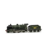 A Bassett-Lowke (Corgi) O Gauge 3-rail Electric Southern Railway N Class Mogul 2-6-0 Locomotive