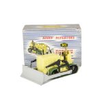 Dinky Supertoys 961 Blaw-Knox Bulldozer, pale yellow body, tan driver, grey blade, in original box