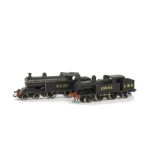 Kitbuilt OO Gauge Ex-LNWR and L&YR Tank Locomotives, both from white-metal body kits, comprising