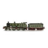 A Scratchbuilt OO Gauge Glasgow and South-Western Railway 4-6-0 Locomotive and Tender, well-made and