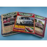 A large collection of mostly Classic car magazine, approx 300 issues, with some Motor and