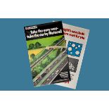 A collection of 1970s British Railway poster, approx ten rolled up advertising Inter-City, Sea Link,