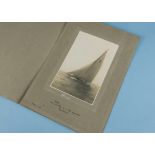 Sopwith, T.O.M. Christmas Card dated 1926, A personalised Greeting-card by Beken of Cowes