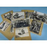 Pioneer Aviation - A folio of French early 20thC photographs c1908-1914, variously including Charles