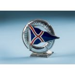 British Motor Yacht Club Car Badge Mascot c1920, A rare early edition members badge for car or