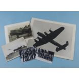 WWII RAF - Bomber Command Avro Lancaster, Stirling & Halifax c1943/45; A good group of original