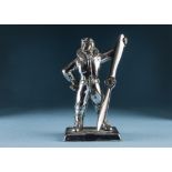 RAF Pilot Deskpiece Cigarette-Lighter c1930s/1940s, A table-top ornament modelled as an RAF pilot of