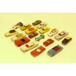 Playworn Post-war Diecast Vehicles, A group of private, military, competition and commercial