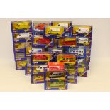 Corgi Commercial and Emergency Vehicles, A boxed collection of mostly 1980s examples including