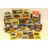 Boxed Diecast Vehicles, A collection of vintage and modern vehicles, commercial and private in