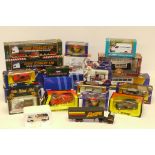 1980s-00s Corgi Toys, including 425 Taxi, 1990 Mini Cooper, 605 Mini Metro, 59503 Eddie Stobart
