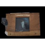 The Enchanted Forest - Two Mahogany-Framed Hand-Coloured Dissolving Magic Lantern Slides, one a