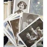 Photographic Postcards, mainly UK 'Golden Age' - actors, actresses, with some later, with some u/b