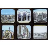 3¼sq. in. 110 Magic Lantern Slides of the USA and Canada, Including colour and hand-tinted