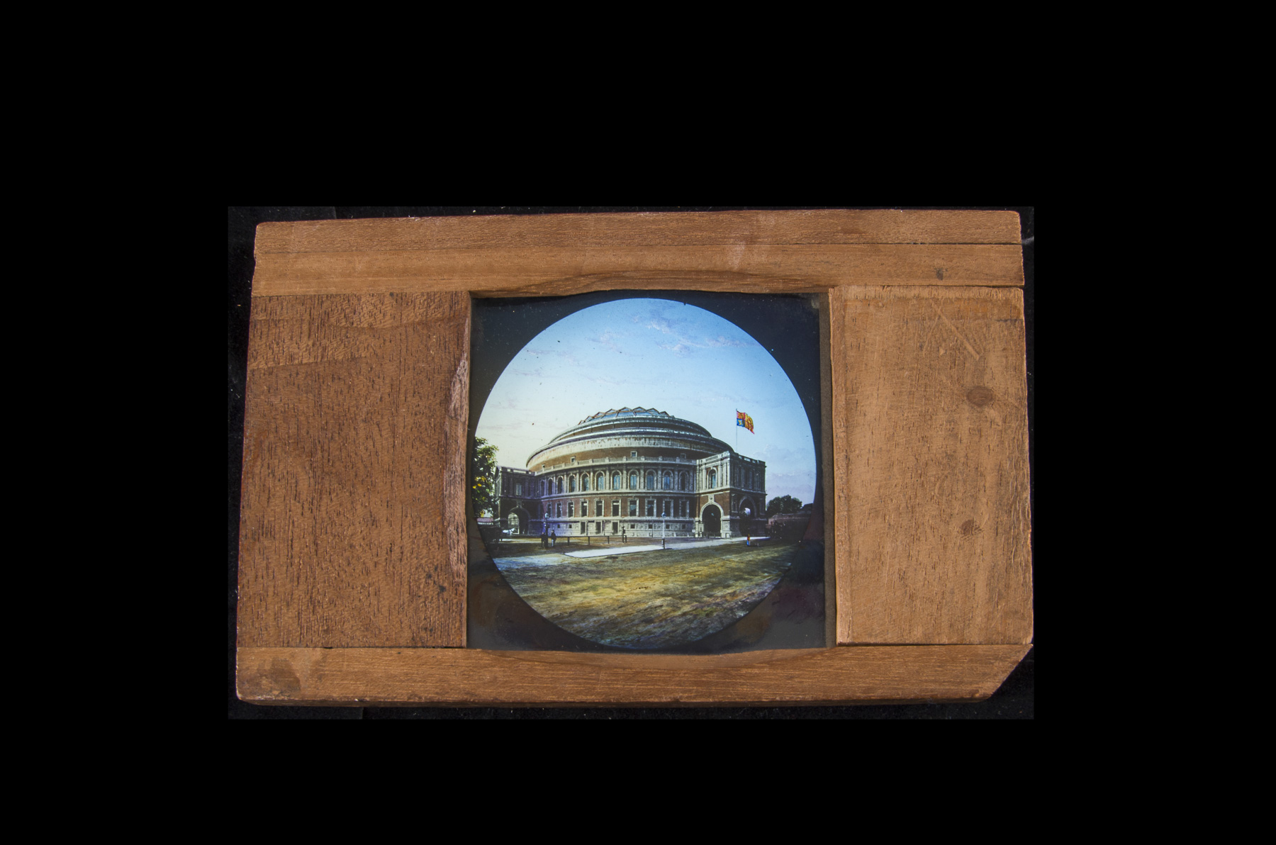 Lost London - 12 Mahogany-Mounted Hand-Tinted and Photographic Magic Lantern Slides, including - Image 5 of 12