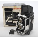 A Mamiya C33 Professional TLR Camera, serial no. H 334248R, body VG-E, with Mamiya Sekor 80mm f/2.