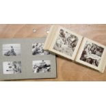 Silver Print Albums, Hawker Fury II and Bristol Bombay on airfield, possible RAF Henlow, beach