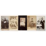 Portrait Cartes de Visite, mainly UK, children, albumen and gelatin silver, 1870s/1880s, P-VG (apx