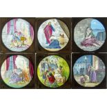 3¼sq. in. Two Magic Lantern Slide Stories, The Trial of Sir Jasper - 25 coloured slides plus spare