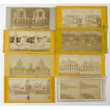 Stereoscopic Cards, mainly topographical, UK, Europe and USA, 1860s/1880s, F (apx. 250)