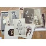 Various Images, portraits, some carte de visite format, albumen, gelatin silver and carbon prints,