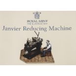 A modern Royal Mint Classic model of a Janvier Reducing Machine, limited to 395 models, in box