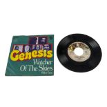 Genesis 7" Single, Watcher of the Skies 7" Single b/w Willow Farm - Original German Release 1973