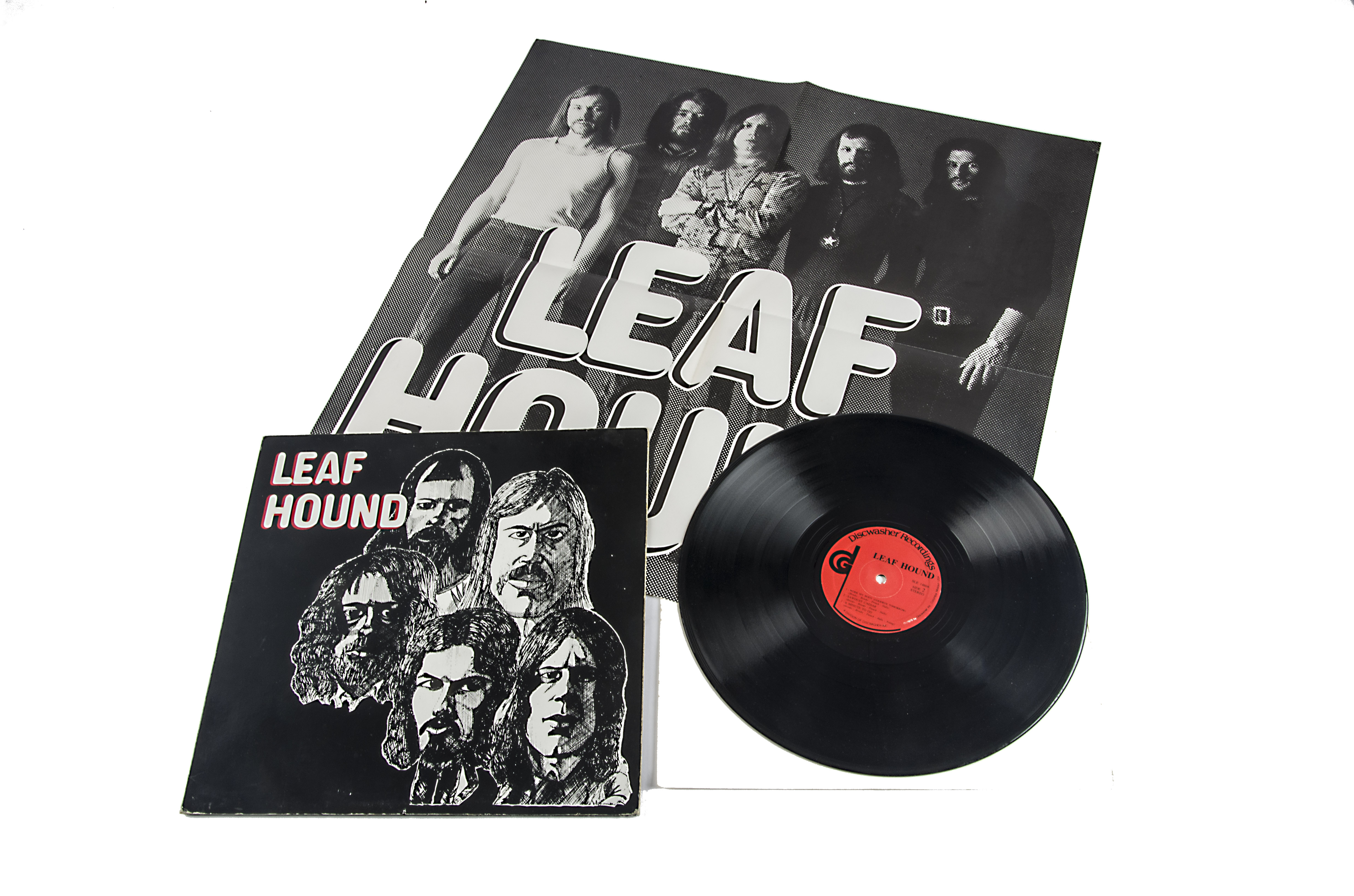 Leaf Hound LP, Leaf Hound - Same LP - 1978 USA reissue on Discwasher (TP 396 / SLE 14604) with