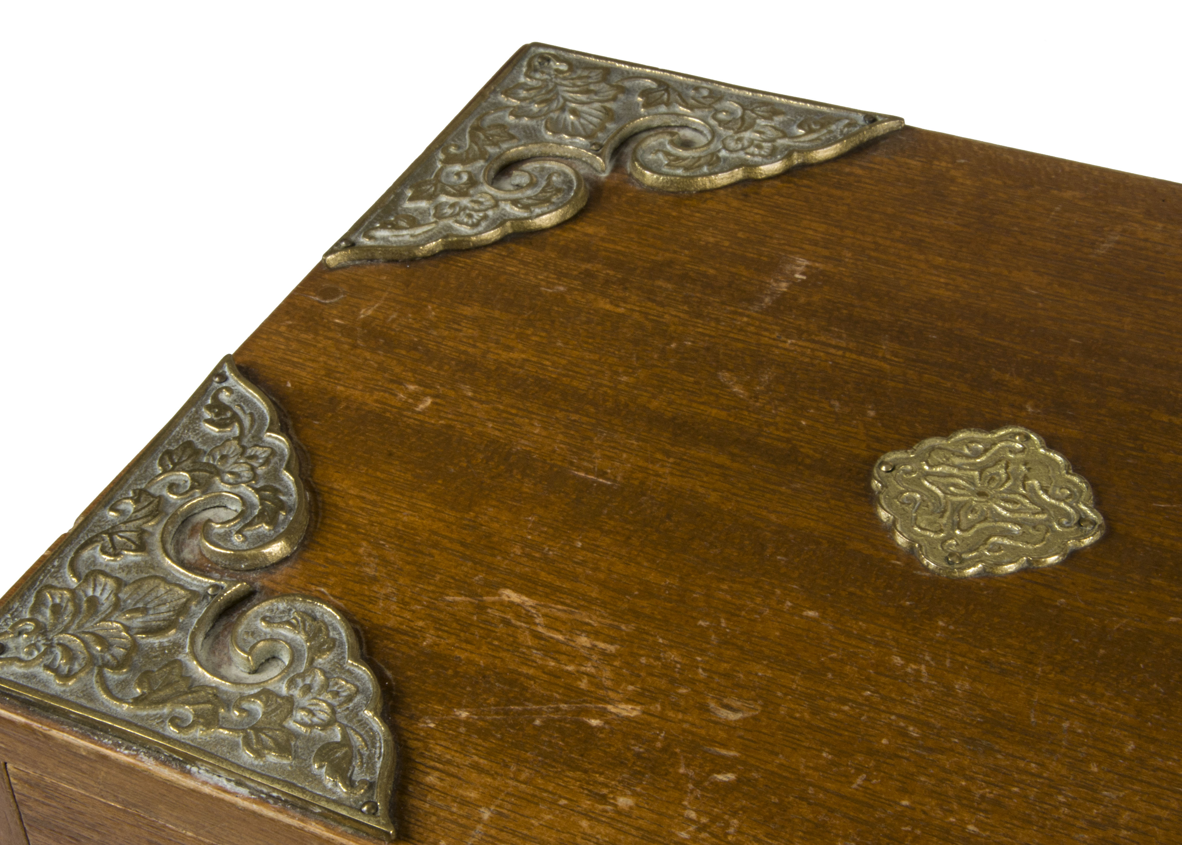 John Lennon, a wooden jewellery chest which is believed to have been owned by John Lennon and then - Image 6 of 10