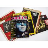 Genesis / Magazines, approximately forty magazines from around the world with articles and