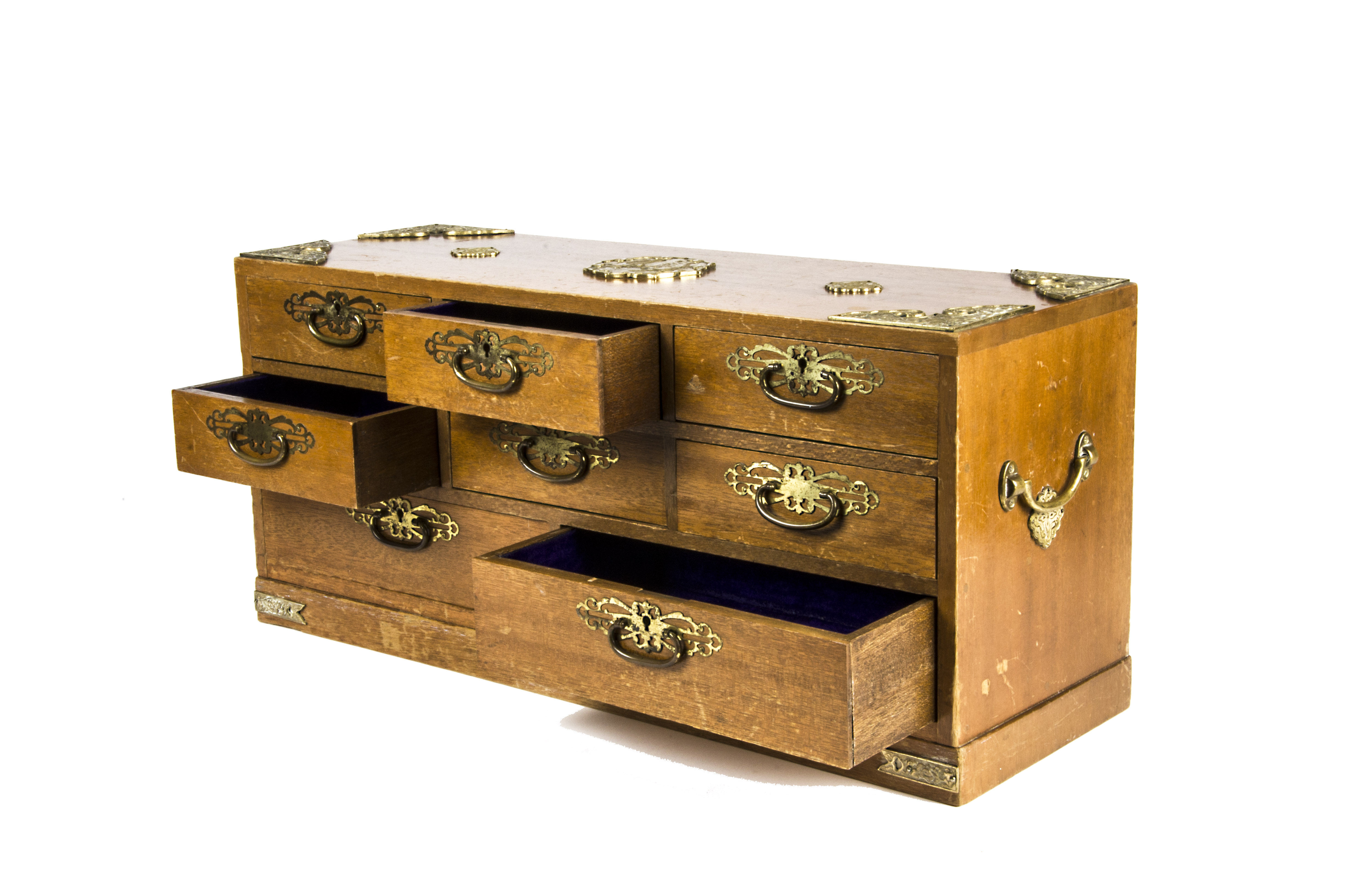 John Lennon, a wooden jewellery chest which is believed to have been owned by John Lennon and then - Image 2 of 10