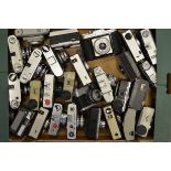 A Tray of 35mm Viewfinder and Instamatic Cameras, manufacturers include; Werlisa, Meillai, Kodak,