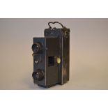 Richard Jules Verascope Camera, circa 1920, shutter working, body G, elements G