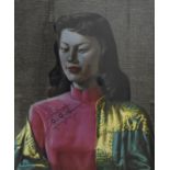 After Vladimir Tretchikoff coloured print, Miss Wong', 61 cm x 50 cm, framed and glazed. Together
