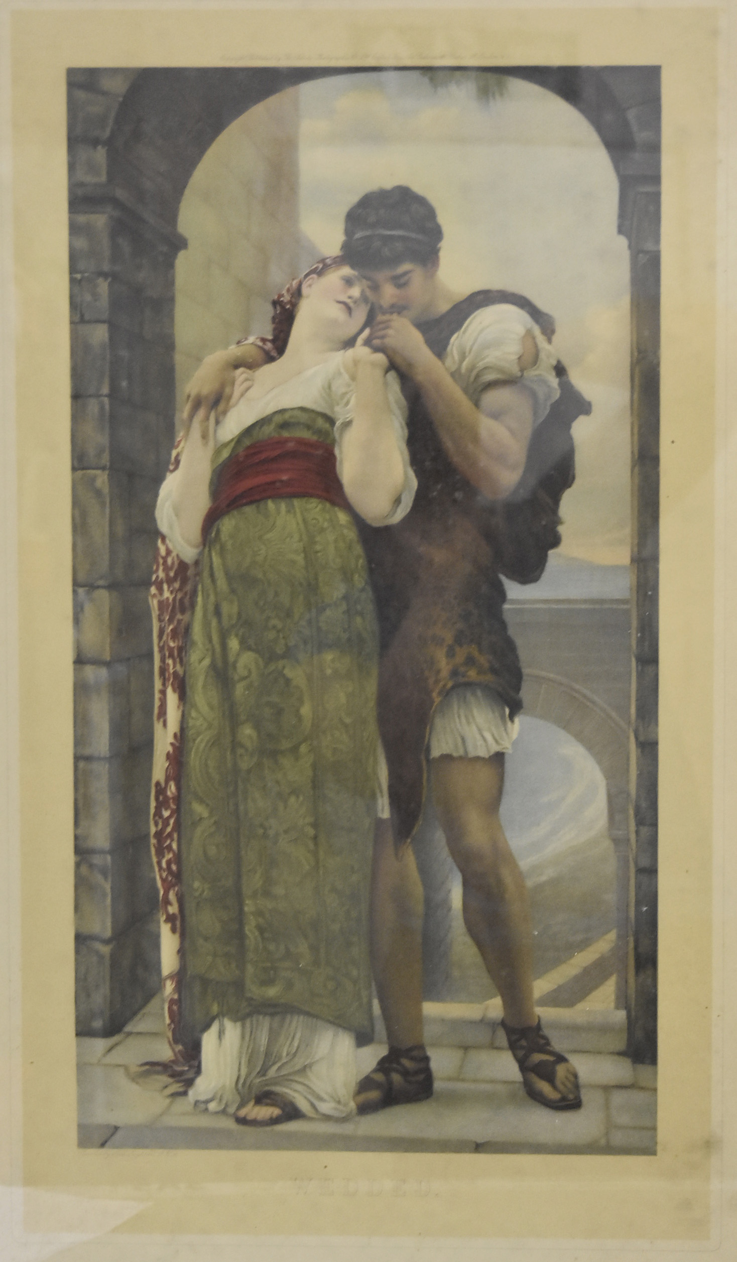 Early 20th Century pair of coloured lithographs after Frederick Lord Leighton (1830-1896) and Sydney - Image 2 of 3