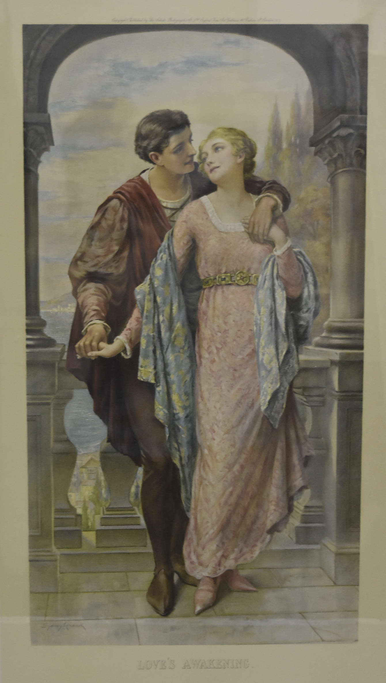 Early 20th Century pair of coloured lithographs after Frederick Lord Leighton (1830-1896) and Sydney - Image 3 of 3