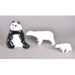 An Arabia of Finland stoneware model of a panda designed by Lillemor Mannerheim (1927-1994), 1984,